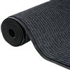 ybaymy Tappeto/passatoia per corridoio, antiscivolo, al metro, lavabile, per camera da letto, corridoio, 90 x 300 cm, grigio scuro