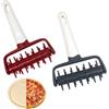 Smilbaley 2 Pezzi Docker per Impasto per Pizza, Rullo di Pasta per Pizza, Rullo Manuale per Impasto, Sfogliatrice Professionale a Rulli Pizza, Accessori di Cottura, Adatto per Pizza, Cottura, Biscotti