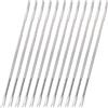 BESTonZON 12pcs di Mare Cracker in acciaio inox molluschi e crostacei forchette Granchio e strumento di Schiaccianoci da cucina