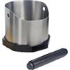 Generic Knock Box - Pattumiera in acciaio inox, 750 ml, accessori per caffè espresso, per ristorante, caffè, caffè, caffè, caffè, cucina, negozio