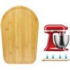 CBJEHIFEY Tavola scorrevole in bambù per Kitchen Aid Artisan 4,5 - 5 Qt (4,3 l - 4,8 L), base scorrevole per robot da cucina Kitchenaid, agitatore, per accessori Kitchen Aid 5K45SS 5KSM175PS 5KSM125