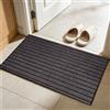 CHUNRONG Tappeto da Esterno 60 x 130 cm Lavabile, Resistente Allo Sporco Tappeto Ingresso Esterno Varie Misure per Casa Porta, Corridoio, Ingresso, Giardino, Grigio