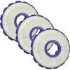 vhbw 3x filtro compatibile con Dyson UP15 Small Ball, DC51 Mulitifloor aspirapolvere - filtro HEPA post-motore bianco/blu