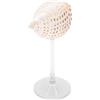 Pssopp Bicchieri da Vino Giganti con Conchiglia in Vetro da Martini, Bicchieri da Cocktail Creativi, Calici da Martini per Forniture per Bar e Ristoranti per Feste di Nozze (stile 1)