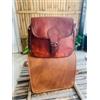 Fatto a mano Uomo Pelle Tracolla Originale Marrone Nuovo Cartella Croce Free Side Borsa