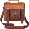 Handmade Qualità Premium pelle Vintage Messenger Uomo Cartella Valigetta Portatile Borsa