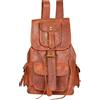 Fatto a mano Nuovo Vh 20 " Originale Pelle Zaino Borsa da Viaggio Per Uomo E Donna