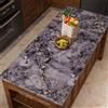 VaryPaper Carta Adesiva Effetto Marmo Viola Scuro Nero Lucido 40cmx200cm Adesivi Decorativi per Mobili Pellicola Top Cucina Piano da Lavoro Armadio Carta da Parati Soggiorno Bagno Impermeabile