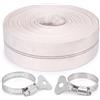 Yuragim Tubo flessibile in tessuto, 1 1/4, tubo di scarico, 10 m x 32 mm, tubo per pompa, tubo da costruzione, tubo industriale, set di accessori per irrigazione giardino, vasche idromassaggio