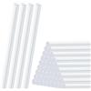 ALEX COLLE INDUSTRIALI Stick Colla a Caldo Universali 12 mm x 200 mm - Confezione da 50 Pezzi Trasparenti, Adesione Extra Forte, Asciugatura Rapida per Legno, Plastica, Carta, Tessuti, Fai da Te e Artigianato