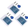 Binghe Kit RFID 3 Pezzi, Modulo di Induzione Scheda IC 13,56MHz Con Reader, Chip e Scheda, NFC Blu Tipo Portachiavi e Tessera Bianca Compatibile Con Arduino e Rasp-Pi