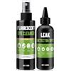 AllisWay Fluoresceina, Tracciante Perdite Acqua, Colorante Tracciante Intenso per Rilevamento Perdite+Fluorescent Dye Cleaner, Posizionamento Preciso, Fluoresceina Tracciante per Piscina, Tetti, Spa, Idraulico