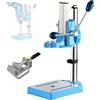 Generic Supporto professionale per trapano a colonna ispessita Base in alluminio pressofuso 38-50mm Campo di serraggio Corsa 80mm per perforazione accurata