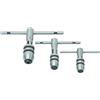 ZAPTON Set di 3 giramaschi regolabili con impugnatura a T M1-M4/M4-M8/M6-M12