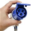 ZOREI Adattatore Elettrico Spina Bipasso 2P+T 10/16A, Presa Industriale CEE 16A 250V