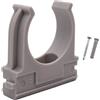 SKIR'CO (5 pezzi) Clip per tubi, morsetti in plastica per tubi da 32 mm, morsetto per tubi tipo U, ganci per tubi, clip grigie