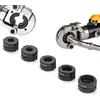 BONJUME Set 5 Ganasce Di Pressatura M M12 M15 M18 M22 M28, Inserti Pressa Profilo M A Cambio Rapido Per Pinza Pressatrice Manuale Idraulica, Tubi In Rame Acciaio Inox E Acciaio Al Carbonio