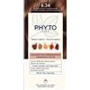 Phyto PhytoColor - Colorazione Permanente Colore 6.34 Biondo Scuro Ramato, 1 Kit