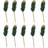 kkrrammii 10 penne con piume, penne vintage per calligrafia, per matrimoni, scuola, ufficio