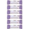 Glorex 6 9400 506K - Rafia, 6 mazzi da 20 m di Rafia Opaca, Lavanda - per l'artigianato, la Decorazione o per composizioni Floreali, Bouquet e Altri lavori di fioritura