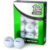 Second Chance Lakeballs Golf - Palline da golf riciclate grado A bianco - 12 pezzi Mix per palline da golf Wilson