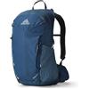 Gregory Vaporspan - Zulu LT 25 - Zaino da trekking da uomo, 55 cm, 25L, 1.06 KG, Pannello posteriore ventilato, compatibile con sistema di idratazione, Blu (Starlight Blue)
