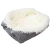 Generisch Thermal Pet Nest - Self-Warming Cat Bed for Rest | Washable Plush Lining with Heat Reflective Core, Foldable Shape & Snug Fit for indoor, Camping and Window Lounging 24.02x20.08in