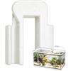 Generisch Supporto per tubo filtro per acquario, a forma di U, clip antiscivolo per tubo 'acquario, da utilizzare con aspiratori per la pulizia del sifone, per acquari cristallini, per uso domestico e