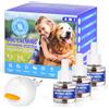 OSDUE Diffusore di Feromoni Calmanti per Cani,4 in1 Calmante per Cani Diffusores Feromoni(1 Diffusore + 3 Ricaricha 48ml),Rilassamento Naturale Dall'Ansia per Canis,All'Ansia Rimani più Calmo