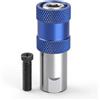 Generic Convertitore di mandrino per trapano a sgancio rapido con punta magnetica autobloccante adattatore per gambo esagonale 6,35 mm Strumento di estensione per cacciavite portatile