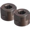 Glewi 2 dadi in metallo da 1/2 per router a immersione, foro centrale da 12,7 mm, modello 3612