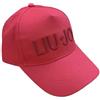 Liu Jo Cappello donna Liu Jo logo con visiera in tessuto hibiscus CS24LJ04 2A4027 T0300 TAGLIA UNICA