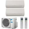 DAIKIN CONDIZIONATORE DAIKIN SENSIRA DUAL SPLIT INVERTER R32 2MXF40 A++ WIFI