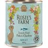 Rosie's Farm Adult 24 x 800 g umido cane - Pesce & Pollo