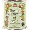 Rosie's Farm Adult 24 x 800 g umido cane - Selvaggina & Fagiano con Salmone