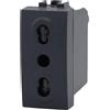 SANDASDON EcoPrice Presa Bipasso 2P+T 10/16A 250V Style Nero SD81800
