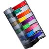 balacoo Astuccio in ABS e Silicone Resistente'usura e'estrusione Porta Bobine Imbobinatore Colore Casuale Filo Pesca per Mulinelli Pesca per Organizzare Mare