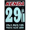 Kenda, Camera 29X1.90/2.2 Valvola Francia 48Mm Confezione, Camera D'Aria, Multicolore, 29X1.90/2.2, Unisex-Adult.