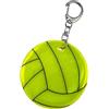 Kaeltsyn Elegante Accessorio Riflettente per Portachiavi da pallavolo, Perfetto per l ' Uso Quotidiano e Come Regalo Ornamento Portachiavi Sicurezza Notturno