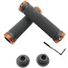 WENOVL Bike Hand Grips, Impugnature per Manubrio Bici, Bici impugnature in Gomma ergonomica Antiscivolo manopole per Bicicletta MTB Mountain 1 Paio (d'oro)