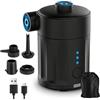 CIOXSOIO 2 in 1 Pompa Elettrica,4000mAH con 4 Ugelli