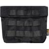 ZJIEYU Borsa Modulare Tattica per Pannello Addominale, Tasca Addominale Inferiore Anteriore MOLLE, per Accessori per Gilet AVS JPC CPC(Black)