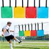 PORFOYO Set Di 4 Bersagli Da Calcio, Bersaglio Calcio Tavola Allenamento Da 30cm Con 16 Bande Regolabili, Bersagli Per Cancelli Da Calcios,Bersaglio Per Porta Da Calcios Per Obiettivo Da Tiro Percalcio,Hockey
