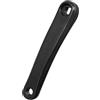 Wiffe Mountain Bike Sinistra Manovella Braccio Leggero 170Mm Bike Sinistra Singola Catena Braccio Pedivella Facile Installazione Pezzi di Ricambio Peso Leggero
