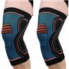 Tsophreniq 1 paio di ginocchiere ad alta elasticità in nylon traspirante per sport ginocchio per corsa palestra fitness tutore in nylon