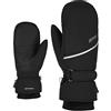 Ziener Kiani Mitten - Guanti da sci e sport invernali, impermeabili, traspiranti, caldi, Gore-Tex, Nero, 7.5 (EU)