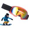 Generisch Occhiali da neve anti-appannamento, abbigliamento da sci con protezione UV, occhiali da neve morbidi, modulo avanzato per sport invernali, potente attrezzatura di sicurezza visiva per gli sport alpino
