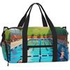 CNTDBU Borsone da piscina con fenicottero e scomparto per scarpe, per sport, palestra, weekender, per uomini e donne, impermeabile, con tasca bagnata per scarpe sporche
