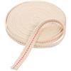 BESTOMZ Stoppino in Cottone Beige per Lampada a Olio e Lanterna, Lunghezza 1 Metro, Compatibile con Bruciatori a Cherosene, per Illuminazione di Riserva
