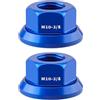 CAZSTYK Leghe di alluminio Assi ruota della bici Dado Bullone Flange prima della vite della ruota posteriore per bici a scatto fisso Mountain Bike Rilascio rapido Dado del mozzo delle biciclette